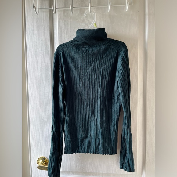 Calvin Klein Green Turtleneck Small - Picture 2 of 2